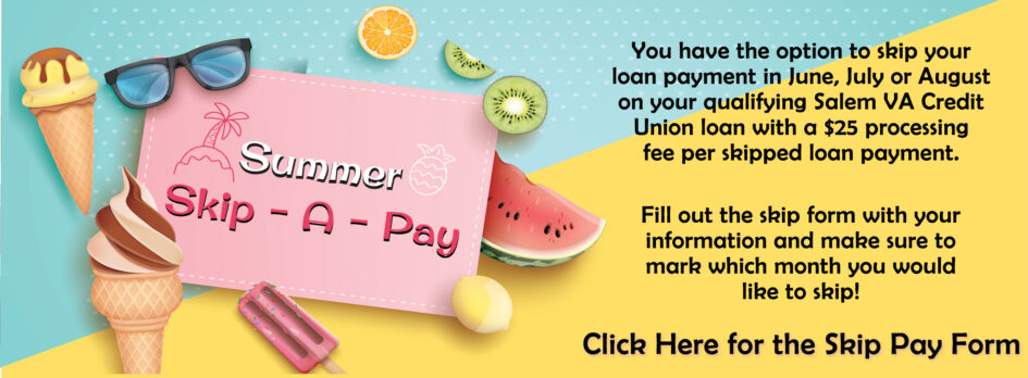 2026 Summer Skip Pay Banner Complete